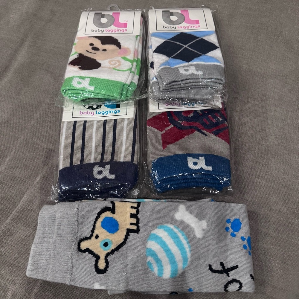 Baby Leggings - Multi-Color Designs